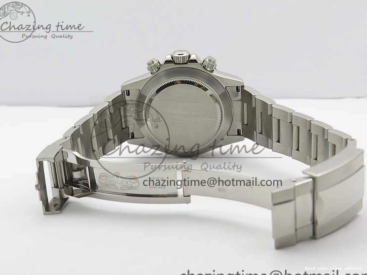 Rolex aaa copy Bezel White Sustainable 116500 Noob Edition on Bracelet Ceramic Best A SS Dial 1:1 2980 Daytona 1218